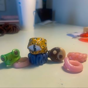 custom clay rings!!